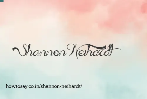 Shannon Neihardt