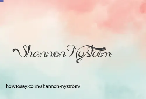 Shannon Nystrom