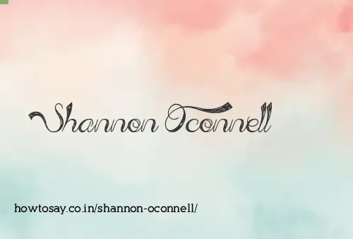 Shannon Oconnell