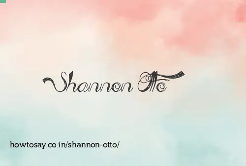 Shannon Otto