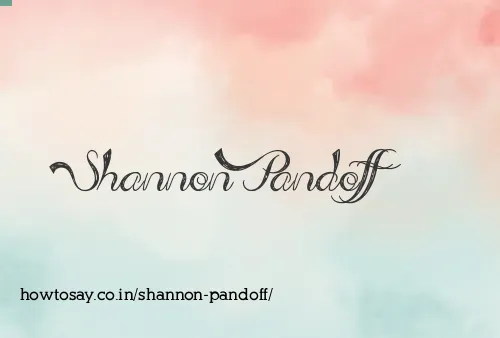 Shannon Pandoff