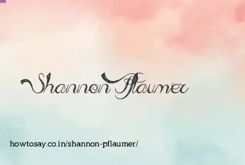 Shannon Pflaumer