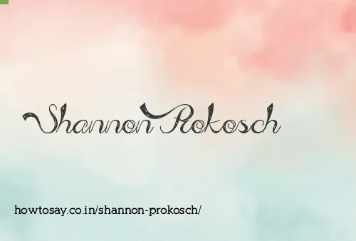 Shannon Prokosch