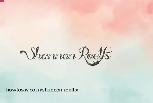 Shannon Roelfs