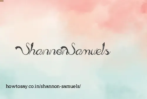 Shannon Samuels