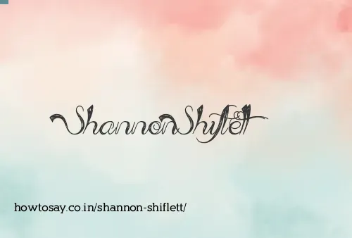 Shannon Shiflett