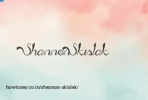Shannon Skislak