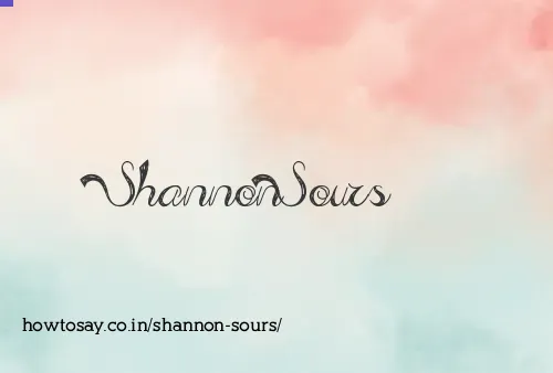 Shannon Sours