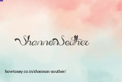 Shannon Souther