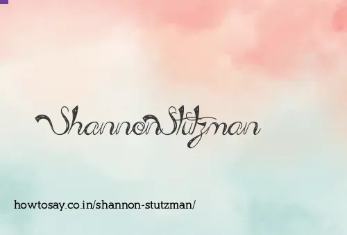 Shannon Stutzman