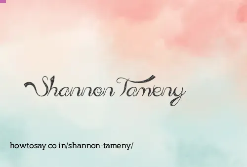 Shannon Tameny