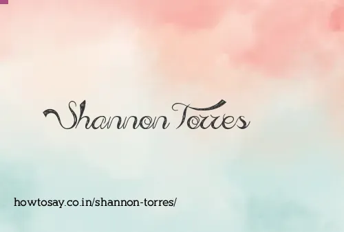 Shannon Torres
