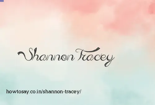 Shannon Tracey