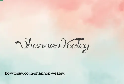 Shannon Vealey