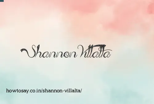 Shannon Villalta