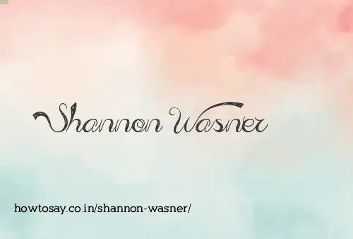 Shannon Wasner