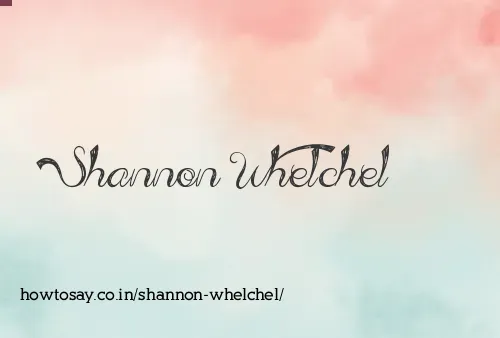 Shannon Whelchel