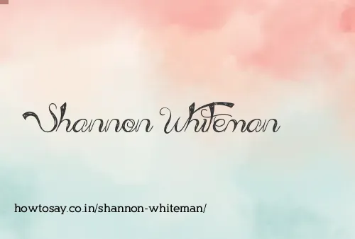 Shannon Whiteman