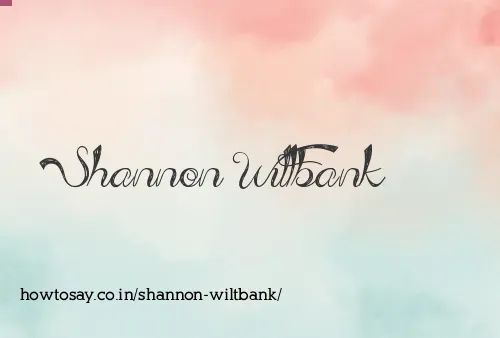 Shannon Wiltbank