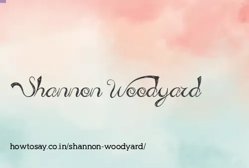 Shannon Woodyard