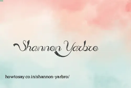 Shannon Yarbro