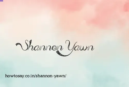 Shannon Yawn
