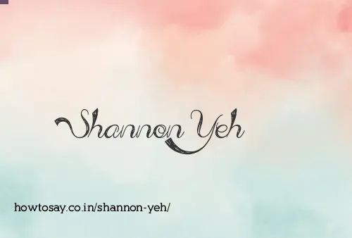 Shannon Yeh