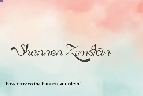 Shannon Zumstein
