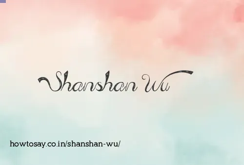 Shanshan Wu