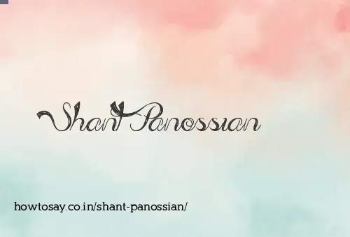 Shant Panossian