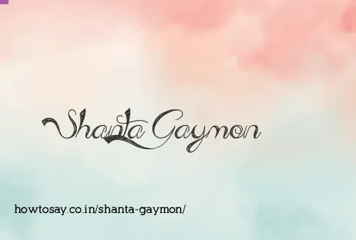 Shanta Gaymon