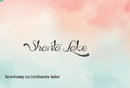 Shanta Lake