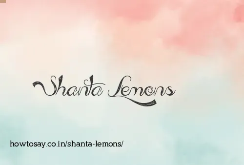 Shanta Lemons