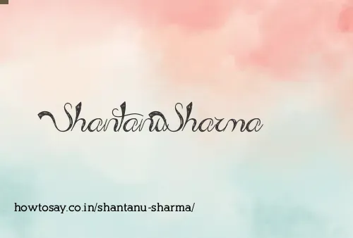 Shantanu Sharma