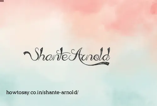 Shante Arnold