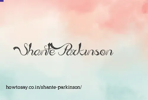 Shante Parkinson