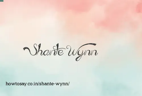 Shante Wynn