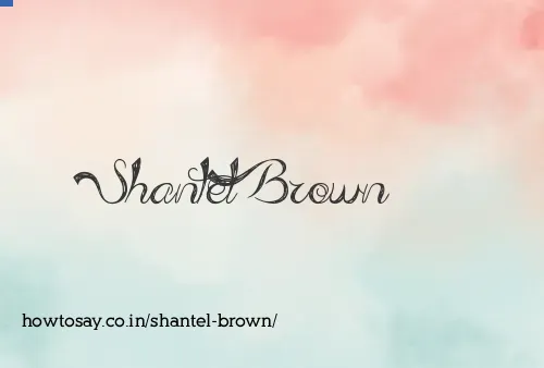 Shantel Brown