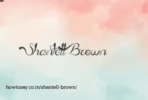 Shantell Brown