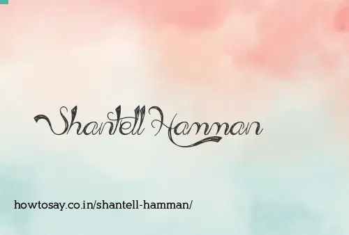Shantell Hamman