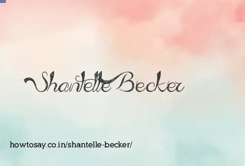Shantelle Becker