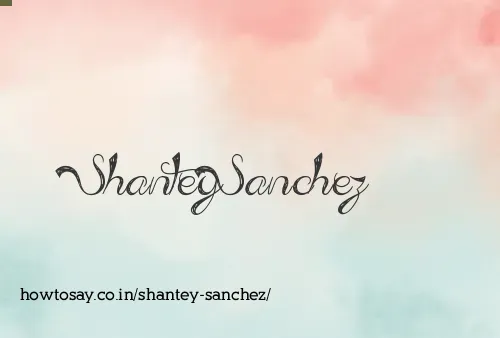 Shantey Sanchez