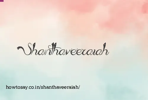 Shanthaveeraiah