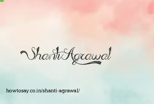 Shanti Agrawal