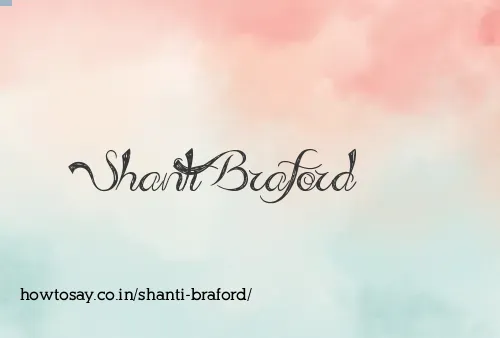 Shanti Braford
