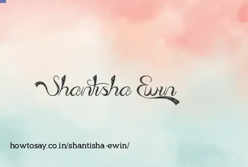 Shantisha Ewin