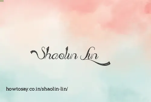 Shaolin Lin