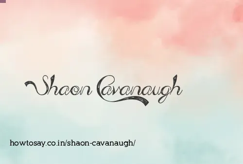 Shaon Cavanaugh