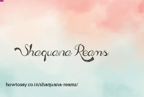 Shaquana Reams