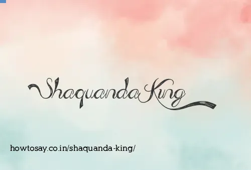 Shaquanda King